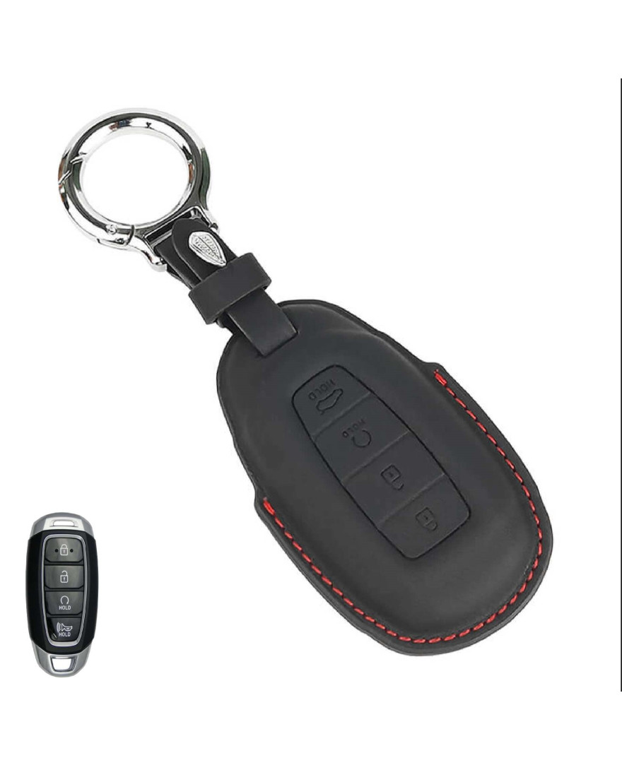 KeyCare PU 3D Hyundai Key Cover Pure Vegan Leather Series 60